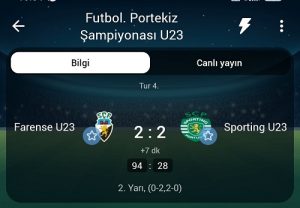 Fixed Match Analysis: Farense U23 vs Sporting U23