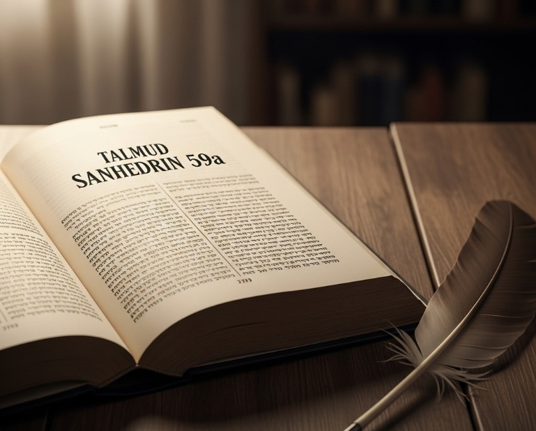 Talmud Sanhedrin 59a: Murdering Goyim is Like Killing Wild Animal