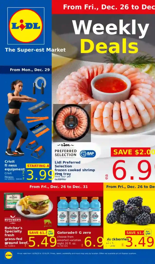 LIDL US Weekly Ad Flyer December 26-31 2025
