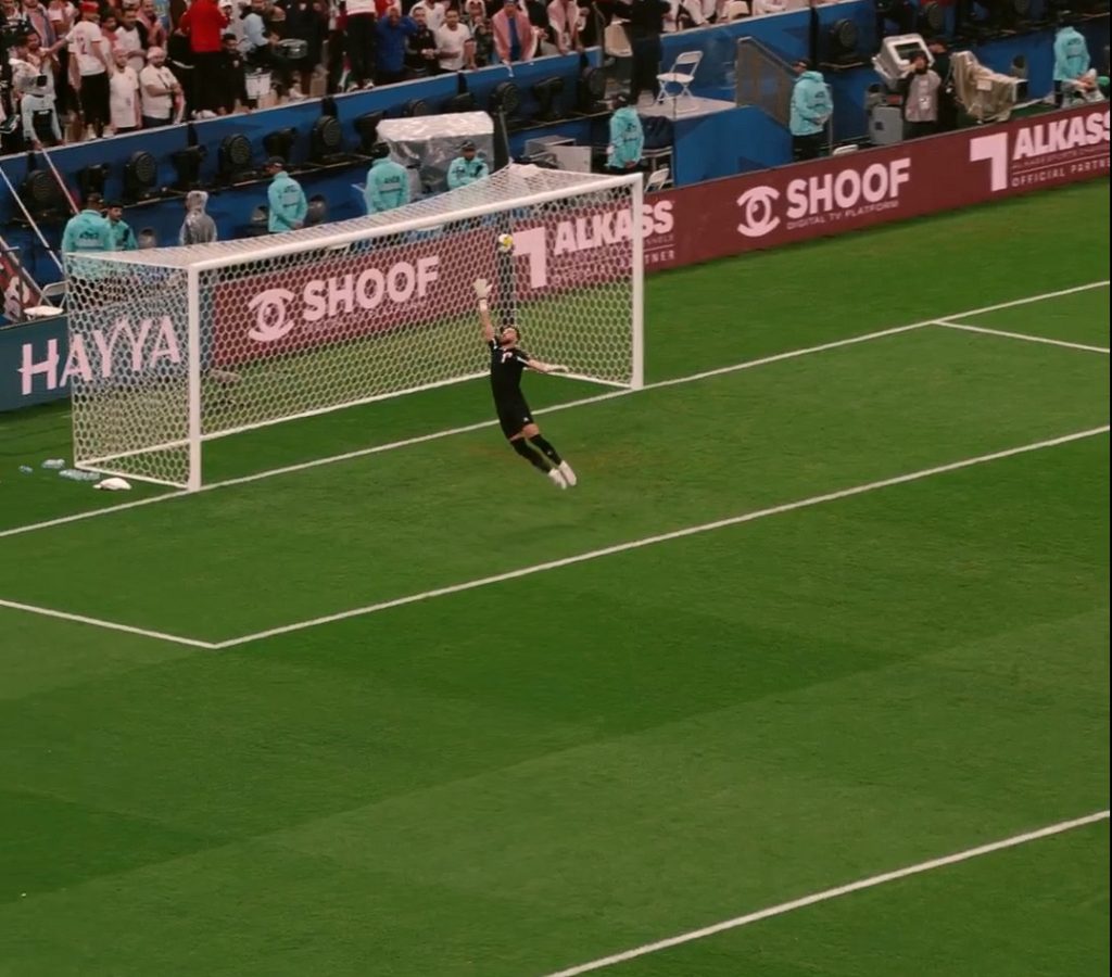 Tannane Scores a Halfway Goal in Jordan vs Morocco Arab Cup Final