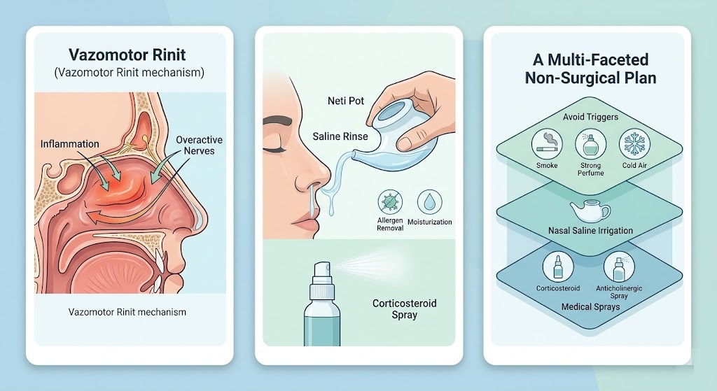 Non-Surgical Solutions for Vasomotor Rhinitis
