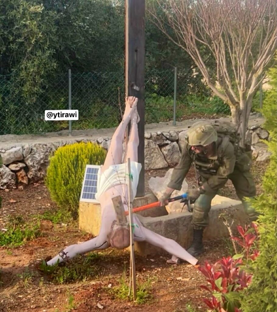 AI or Real Check: Israeli Soldier Smashing Jesus Statue in Lebanon