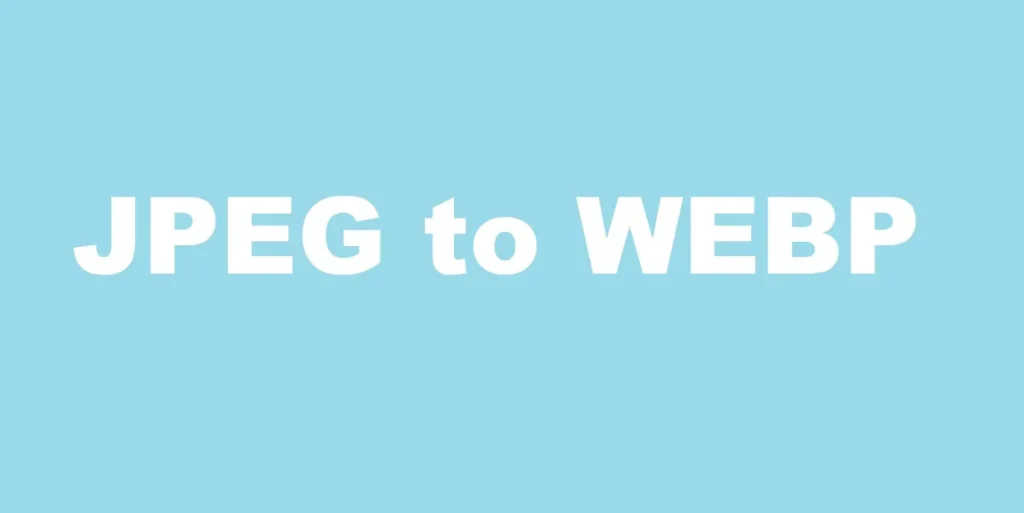 Jpeg to Webp Converter Python Script Tutorial