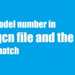 The model number in the qcn file and the phone dont match